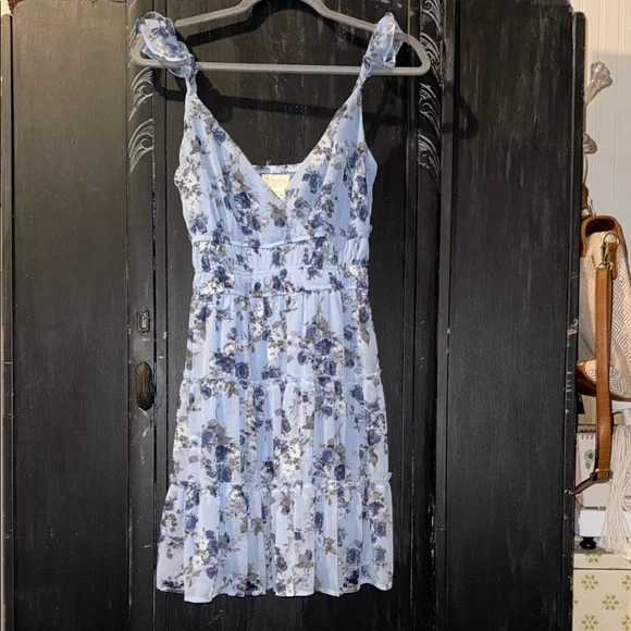 Altar'd State | Dresses | Altard State Blue And White Sundress Sleeveless Vneck Mini | Poshmark Altar'd State | Dresses | Altard State Blue And White Sundress Sleeveless Vneck Mini | Poshmark